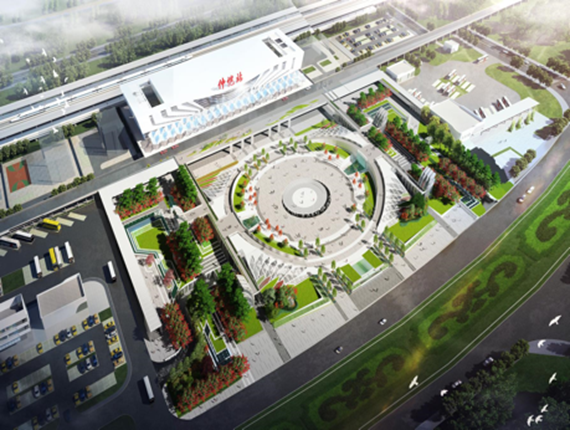 赣深铁路仲恺站站前公交配套工程